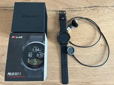 Polar GPS-Sportuhr Grit X Laufuhr Schwarz Mit Ladekabel Multiport Uhr