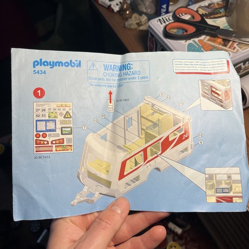 Playmobil 5434 wohnwagen nur - playmobil,