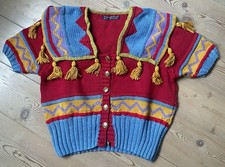 💜 Handarbeit Strickjacke S