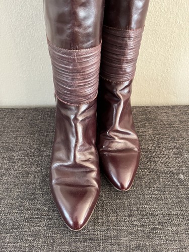 Vintage stiefel vollleder - vintage,