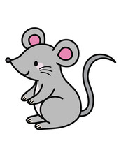 2x car decal sticker mouse