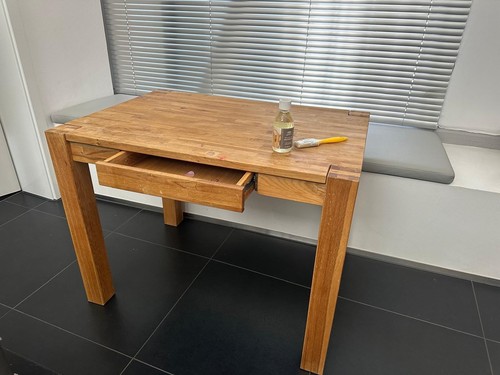 Holztisch massiv 100 b - massiv, cm,