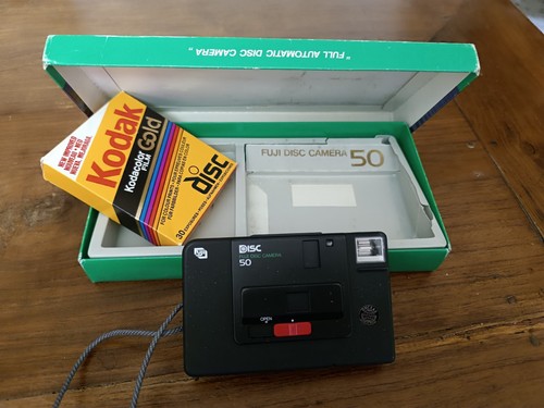 Fuji disc camera boxed - 50, with