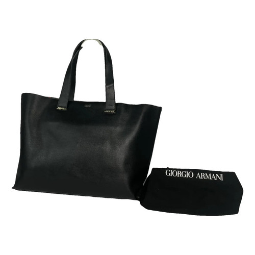 Giorgio armani black leather - giorgio,