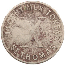 1888 DÄNISCH WESTINDIEN ST