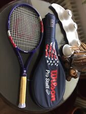 Wilson Pro Staff 95 Classic Tour Tennisschläger L4 Jim Courier Stripes and Stars