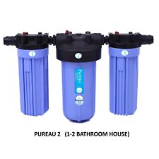 Pureau kombiniertes salzloses Wasserenthärter- und Filtersystem