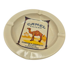 Blech Aschenbecher Camel Filters Zigaretten Werbung - ca. 13 cm