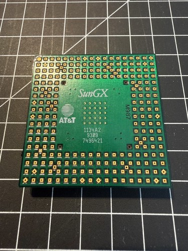 Sun microsystems sungx - microsystems, at&t