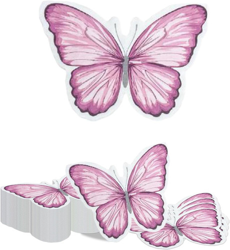 Rosa schmetterling - rosa,