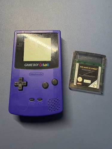 Nintendo game boy color - color, indigo