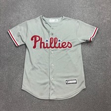 MLB Trikot Kinder klein grau