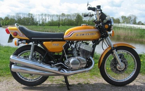 Kawasaki 750 1972 full - 750,
