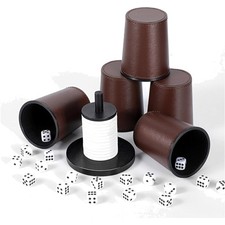 Schocken Würfelbecher Set 5