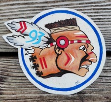 Handbemalter Patch Air Force