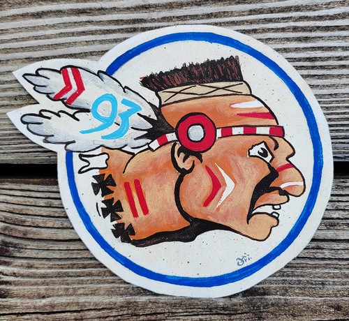 Handbemalter patch air force - patch,