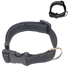 Hundehalsband Hunde Halsband Reflektierend Hund Nylon S-XL Zubehör 9801