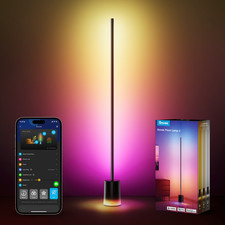 Stehlampe Schwarz RGBICWW