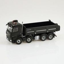 Mercedes Benz Arocs 8x4 Meiller Kipper schwarz Modell von NZG 1:50