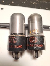 2x 6V6GT SICTE, Rauchglas rund