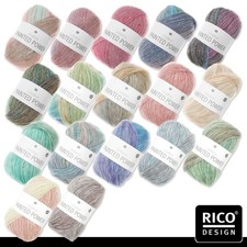 Rico Design 100 g Creative Painted Power Wolle Stricken Häkeln 17 Farben