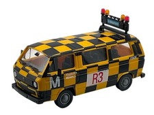Roco H0 VW T3 Follow Me Flughafen München gelb/schwarz Vorfeldaufsicht