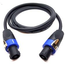 Speakon Kabel 2 x 2,5  mm² vers. Längen