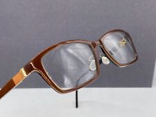 Lindberg Brille Herren Damen braun gold Eckig  vollrand titan 1134 acetanium