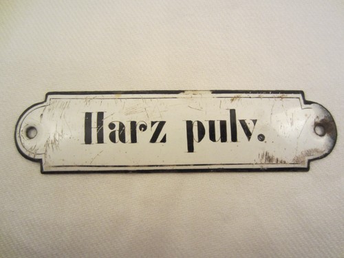 Email metall schild harz - metall,