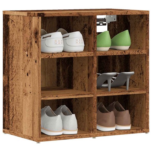 Vidaxl schuhschrank antikholz - vidaxl,