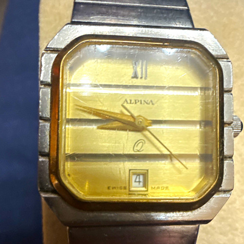Alpina quarz armbanduhr - quarz, swiss