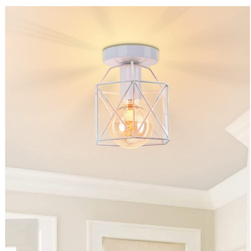 Industrielle deckenlampe eisen - industrielle,