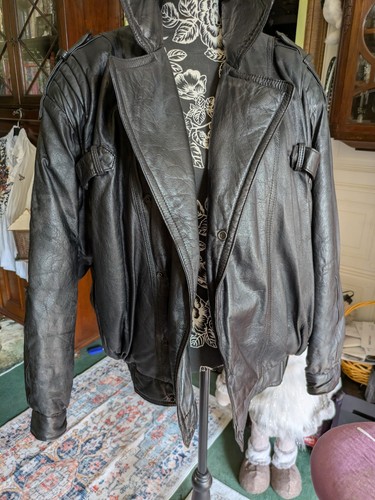 Vintage echtleder jacke - vintage,