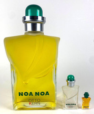 Großfactice + Miniatur Parfumflakons Noa Noa Otto Kern voll + 50ml leer