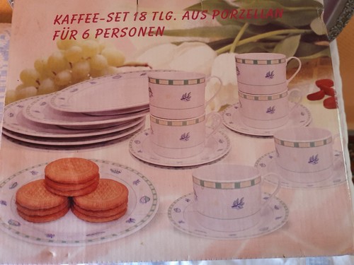 Kaffee set teilig aus - 18-,