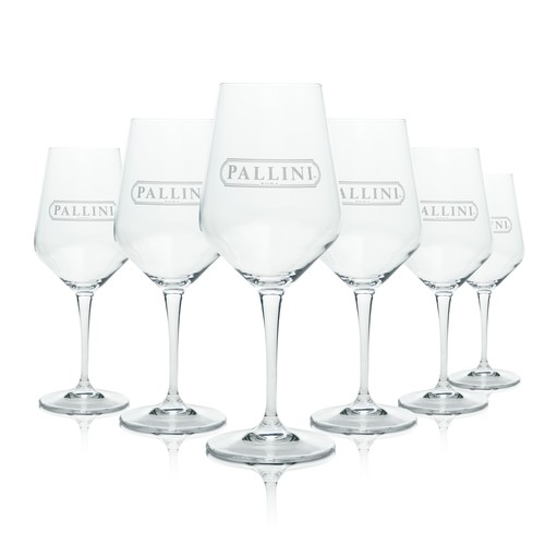 Pallini limoncello glas - 6x,