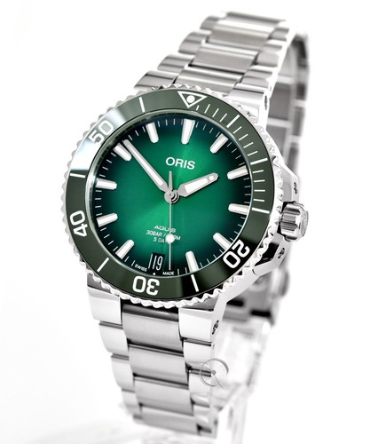 Oris aquis 5mm date calibre - 41,5mm,