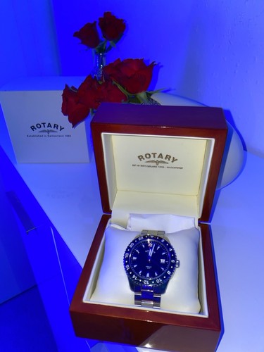 Rotary armbanduhr für herren - für,