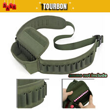 TOURBON Bandolier Patronengürtel Munitionshalter Munition Hüftgurt 12 GA Grün