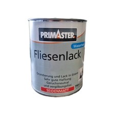 Fliesenlack weiß seidenmatt 750ml BEULE weiss