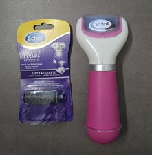 Scholl elektrischer Hornhautentferner mit neuer Velvet Smooth Rolle