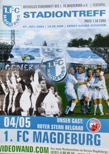 Programm 1. FC Magdeburg-Roter