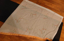 Vorhang, Gardine mehrfarbig mit Stangendurchzug - 240 cm breit - ca. 106 cm lang