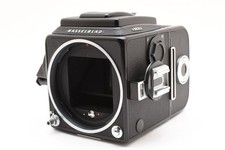 Hasselblad 503CX schwarz 6x6 Filmkamera A12 Film Rückseite Blitzhalterung...