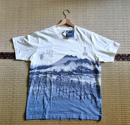 Ukiyo blue holzschnitt - ukiyo-e,