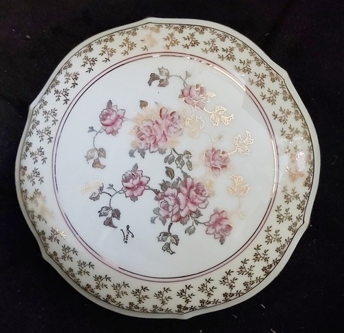 Deckeldose porzellan limoges - deckeldose,
