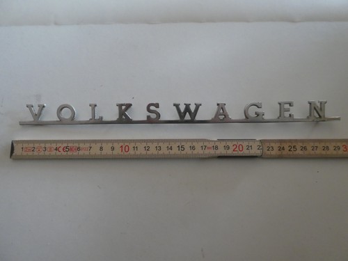 Schriftzug volkswagen metall - schriftzug, volkswagen,