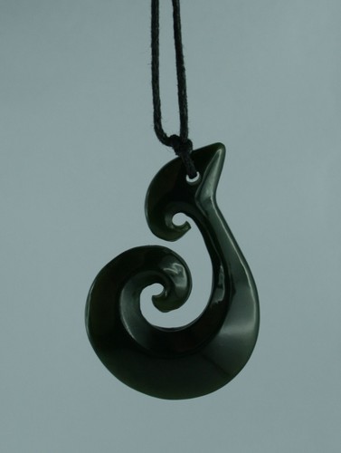 Maori jade carving - jade,
