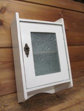 Shabby-Chic Hängeschrank, Vitrine , Wandschrank ,Antik, Hängevitrine