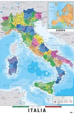 Italien landkarte italia maxi - italien,